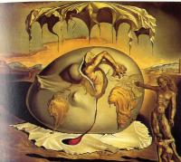 Dali, Salvador - Geopolitical Child Watching the Birth of the New Man